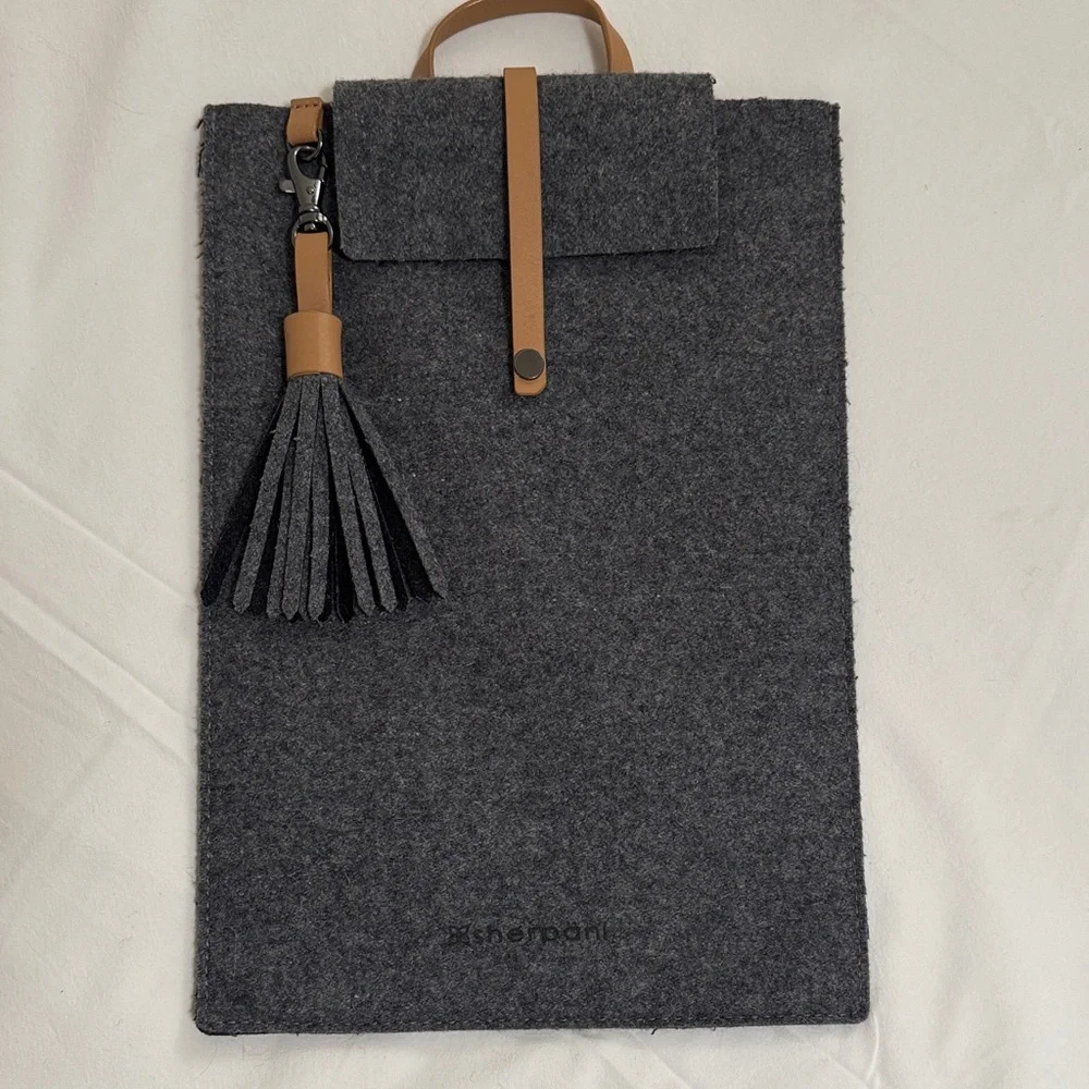 sherpani FELT TABLET ELECTRONIC CASE Sleeve Insert Clutch Mini BRIEFCASE BAG